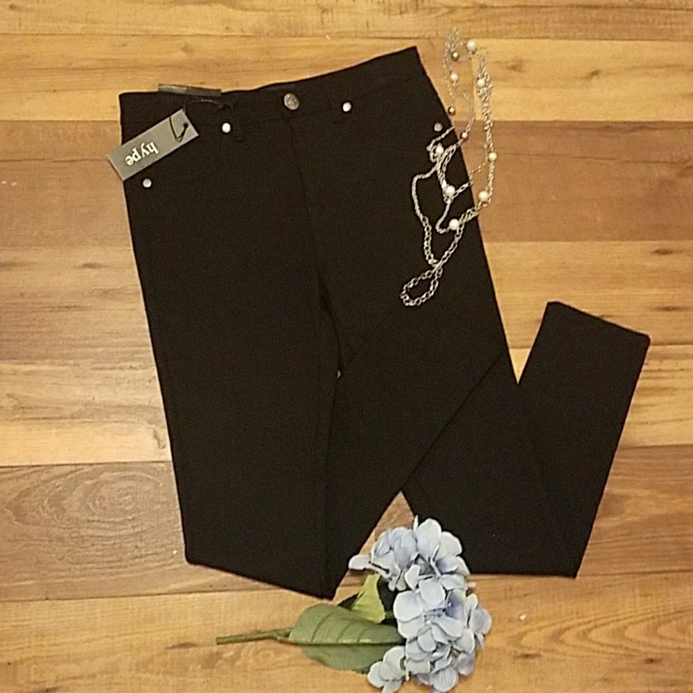 Black Strech Jeans